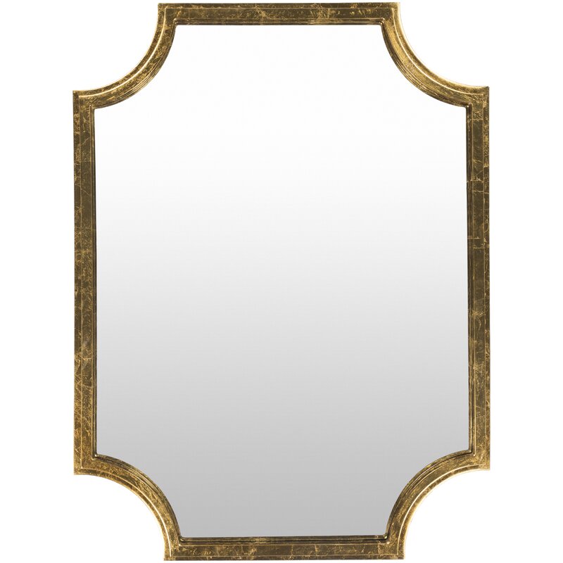 Willa Arlo Interiors Errol Wood Flat Wall Mirror And Reviews Wayfair